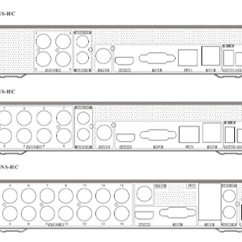TVT DVR 8 CHANNEL 5MP TD-2108NS-HC